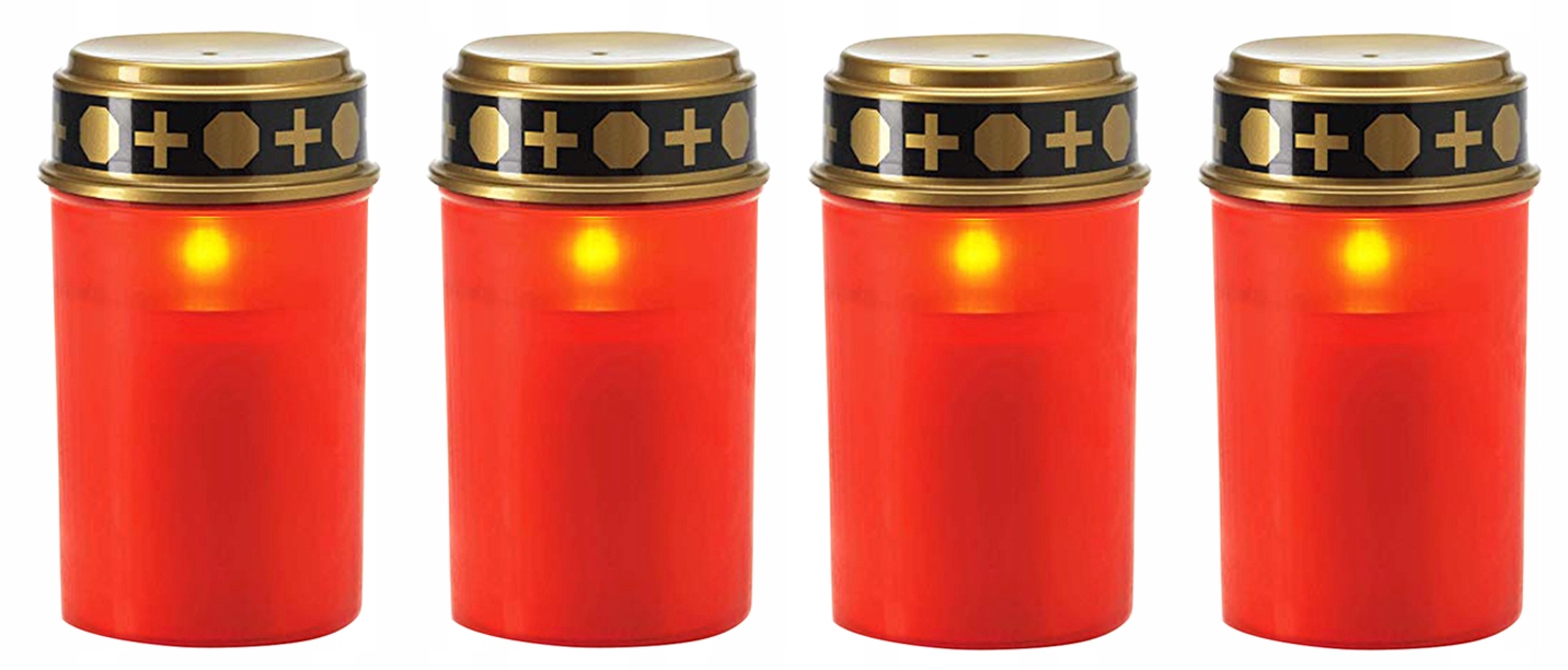 

Znicz Wkład Led Elektryczny Ruchomy Płomień 4 szt.