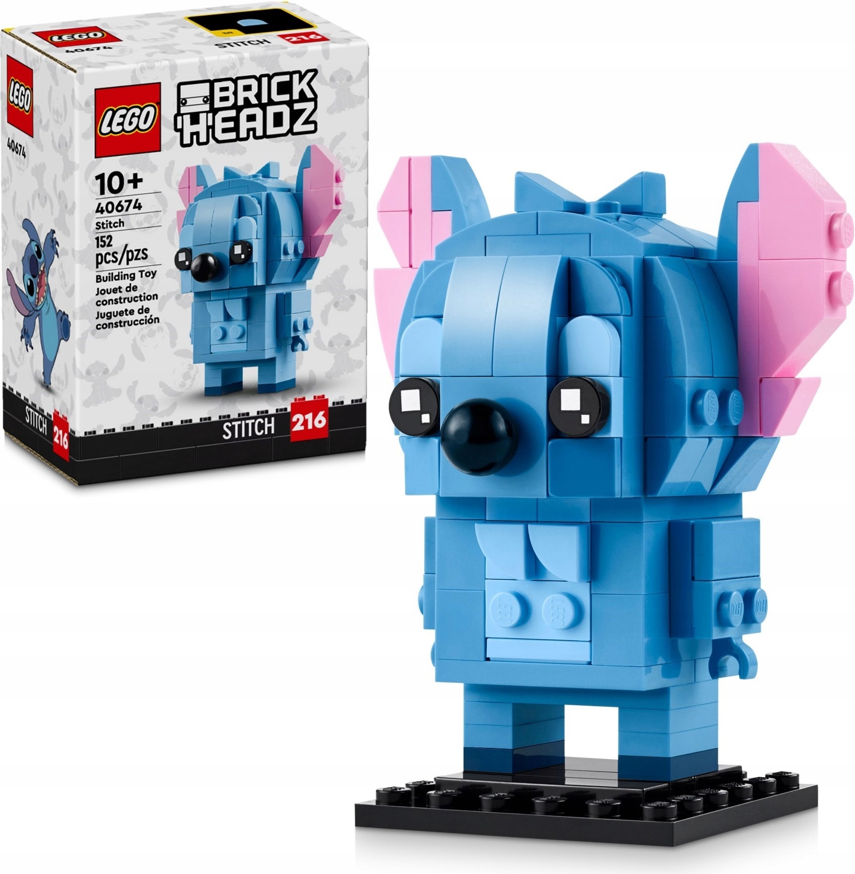 LEGO 40674 BrickHeadz STITCH - nowe EAN (GTIN) 5702017599168