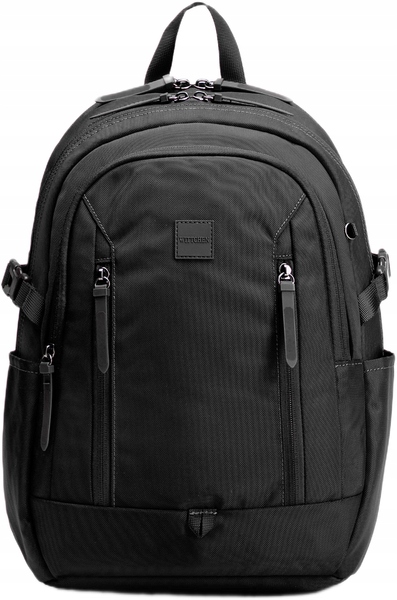 Plecak Wittchen 102-3P-803 czarny do samolotu, na laptopa 15” 45x25x20 cm