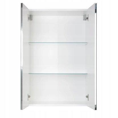 Szafka biała z lustrem System C 60 cm x 90 cm x 35 cm Wysokość mebla 90 cm