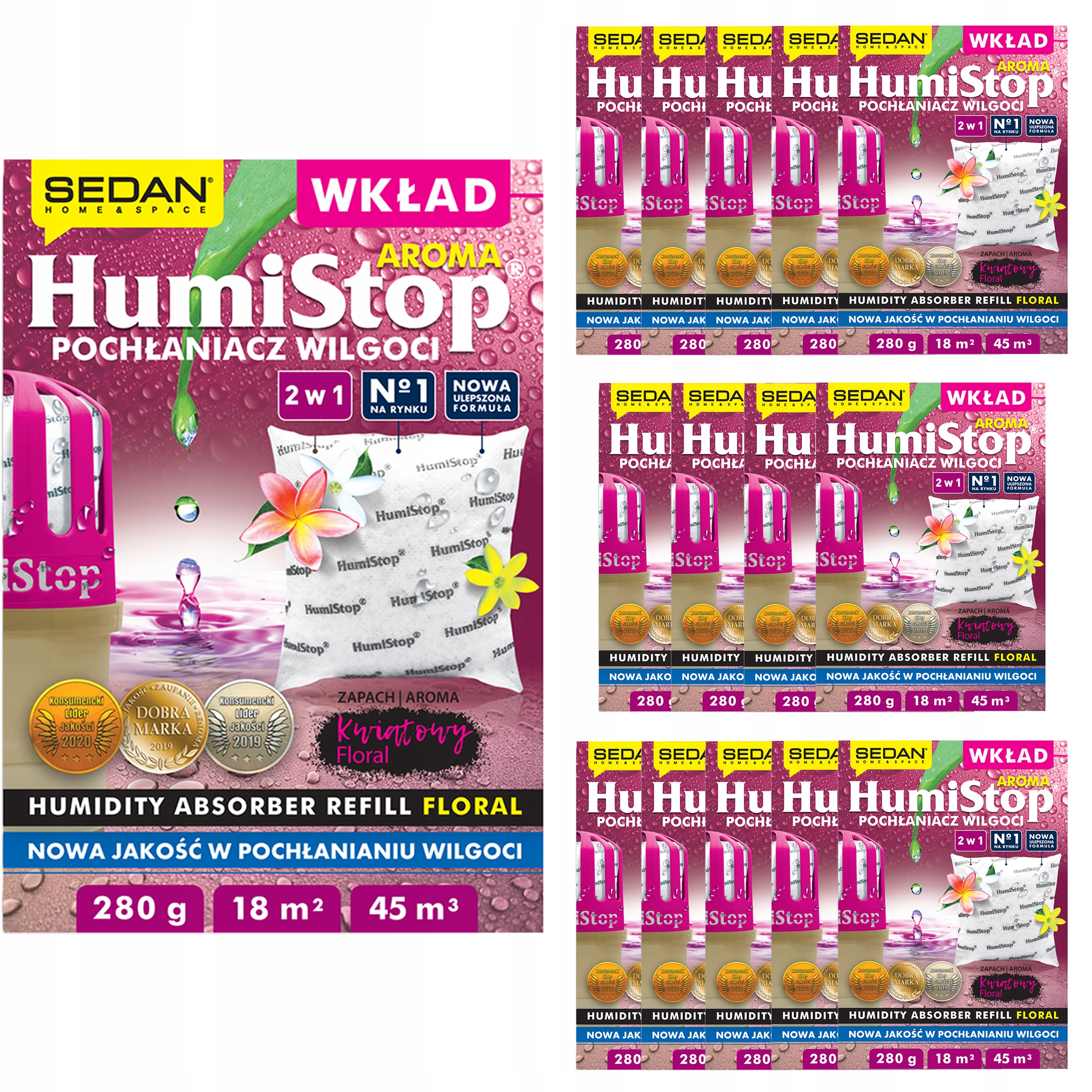 15 x Vôňová vložka do Pohlcovač Vlhkosti Odvlhčovač vzduchu do pivničného domu