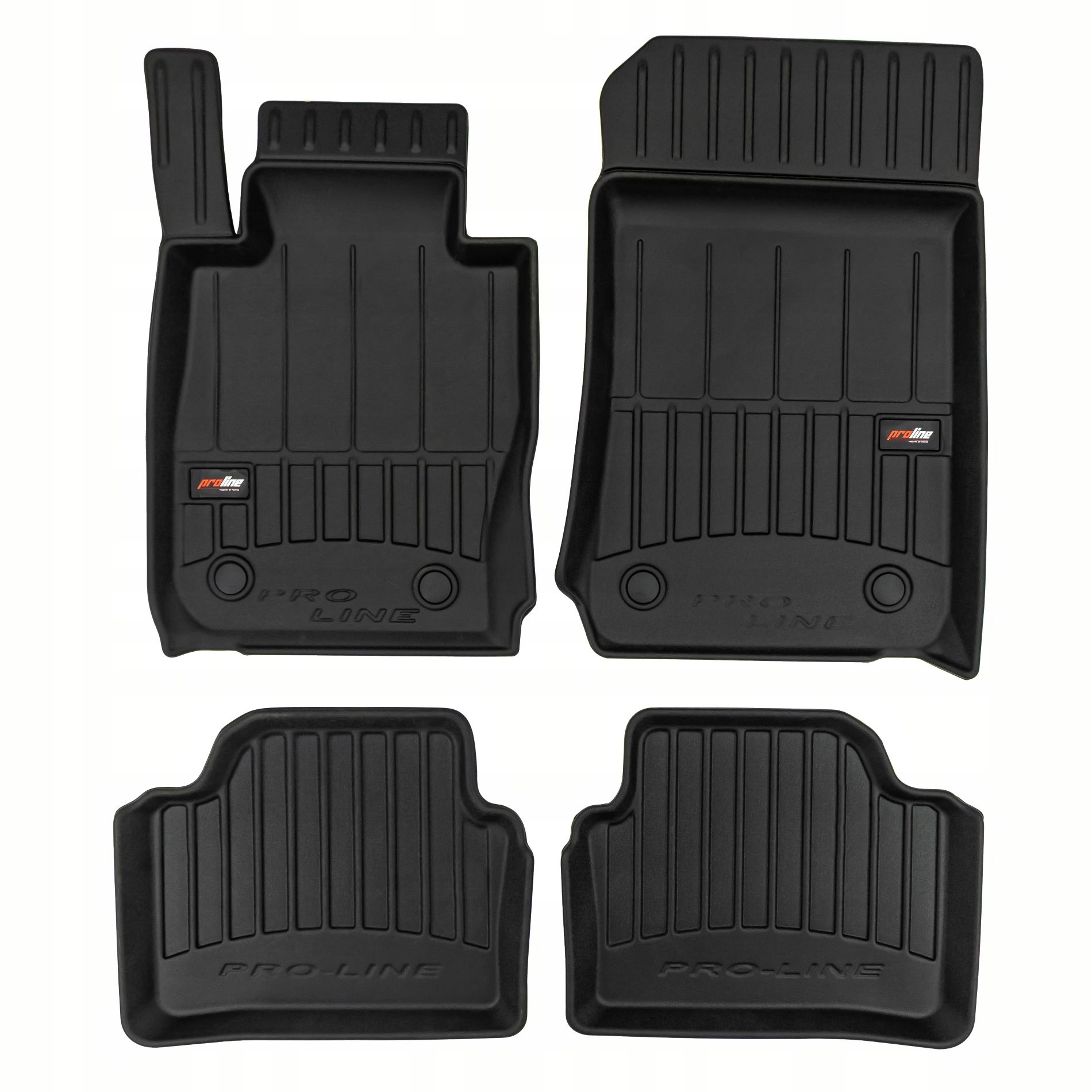 Gumové rohože Bmw řady 3 E90 xDrive 2004-2011 Korytka 3D