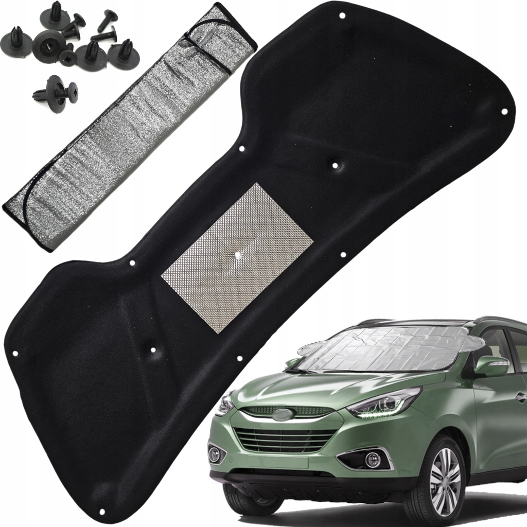 Odhlučnění masky Izolace podbití Hyundai IX35 09-15 protinámrazová rohož