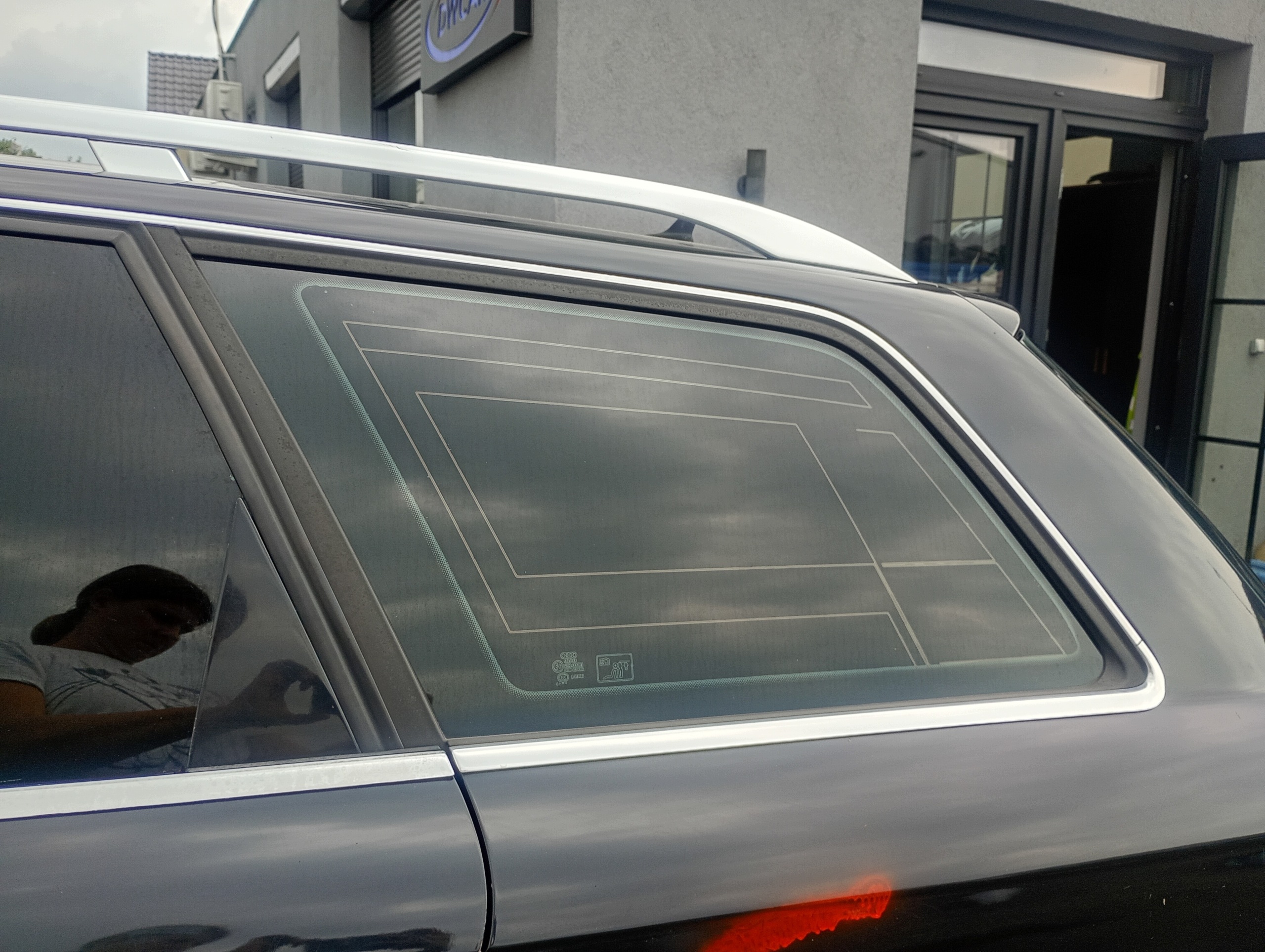 window side bodywork left rear part Audi A4 B7 05-08