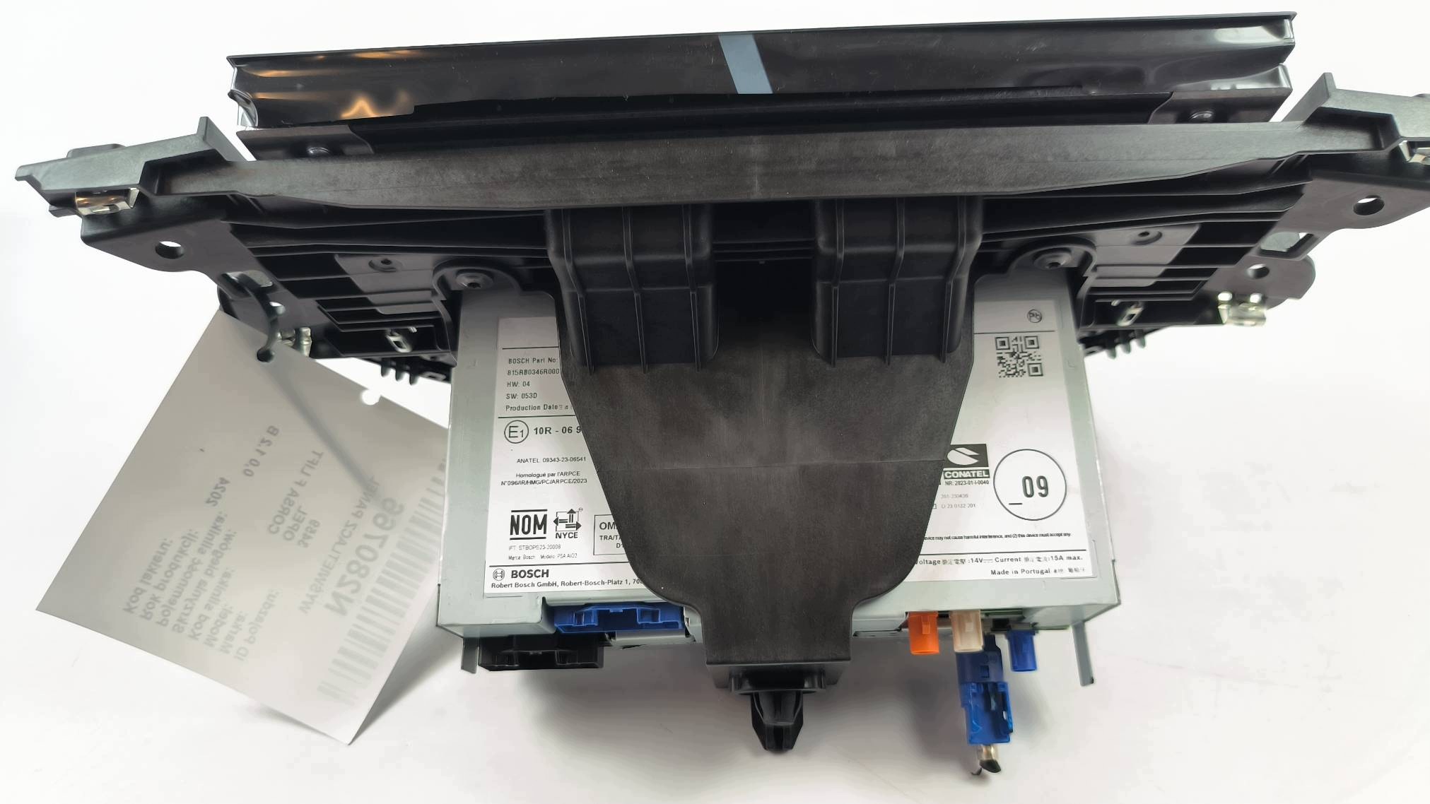 bildschirm, PANEL 9851684280 OPEL CORSA F LIFT