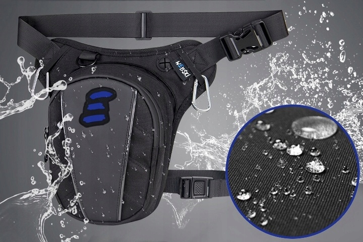 MĘSKA PORZĄDNA SASZTKA NERKA TORBA WODOODPORNA NA PREZENT NA TATY MĘŻA Liczba komór 3