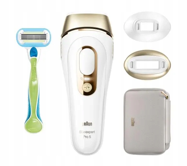 Depilator Ipl laserowy Braun Silk-expert Pro 5 PL5152 Maszynka do golenia