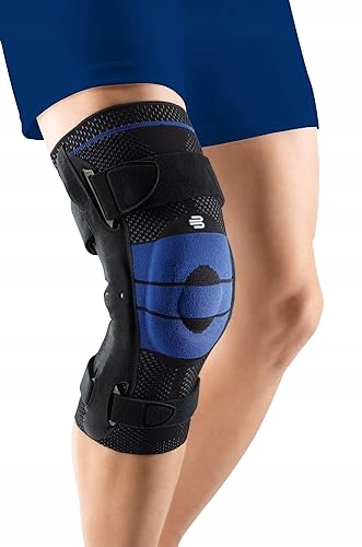 Orteza Kolana Bauerfeind Genutrain S Pro Black Strona Prawa Rozmiar 5