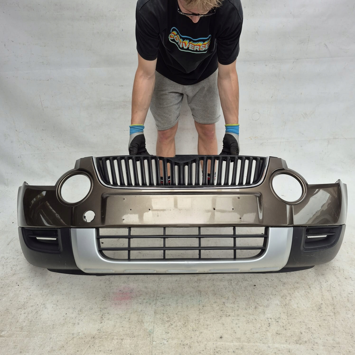 SKODA YETI 09-12 bumper front front
