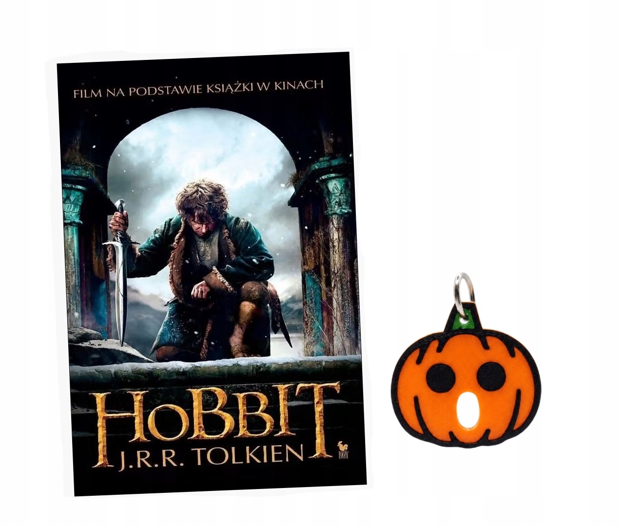 2W1 Hobbit Czyli Tam I Z Powrtorem Brelok Dynia Halloween Do Kluczy