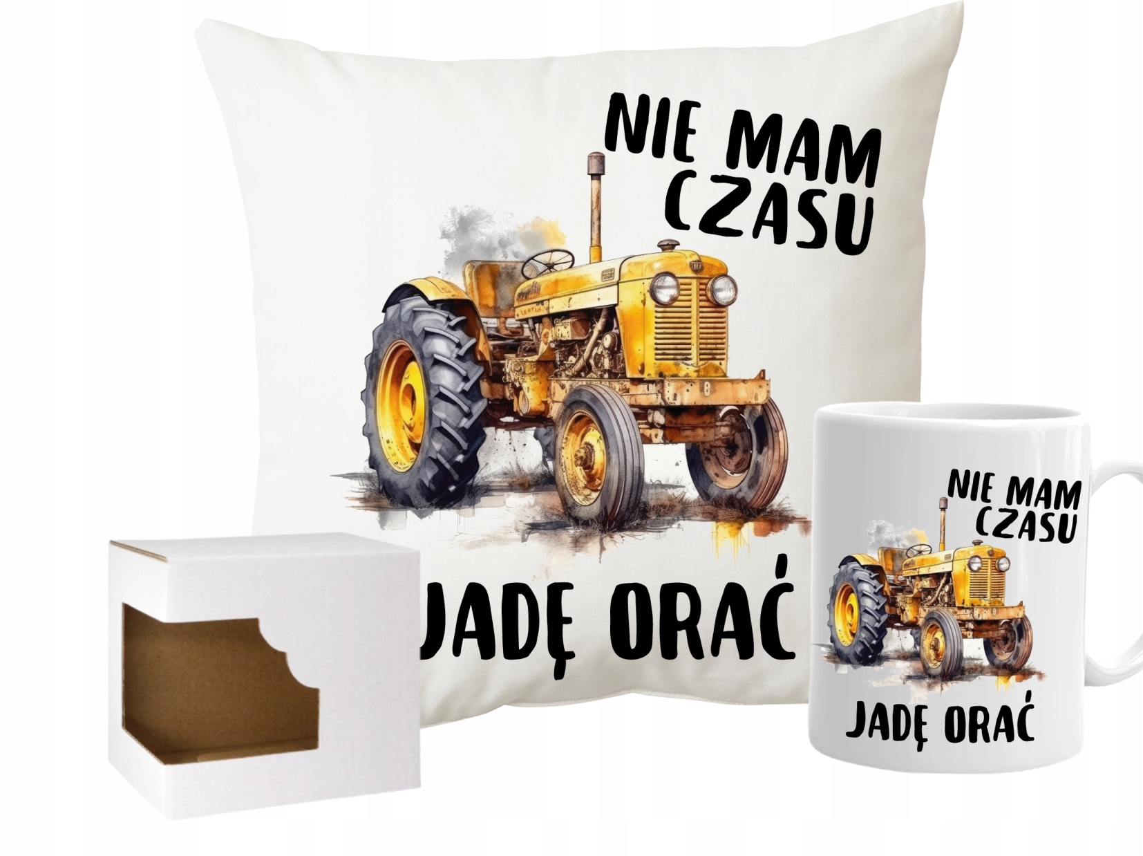 

Kubek Poduszka Ursus ciągnik traktor Jadę Orać