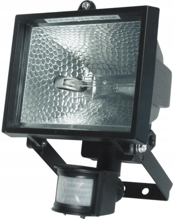 Lampa Halogenowa ścienna z Czujnikiem Ruchu i zmierzchu 150W 82795