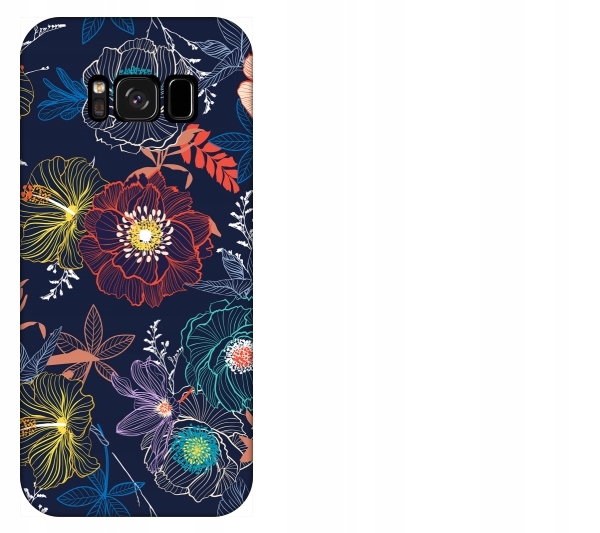 

Etui pokrowiec Samsung Galaxy S8 Tropical floral k