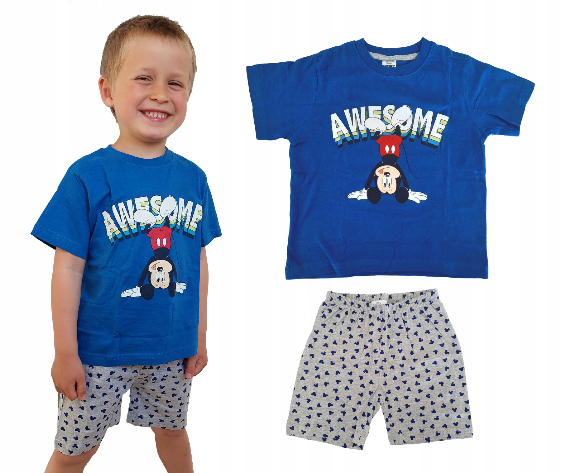 

Dziecięca Piżama Myszka Miki Mickey Mouse 98/104