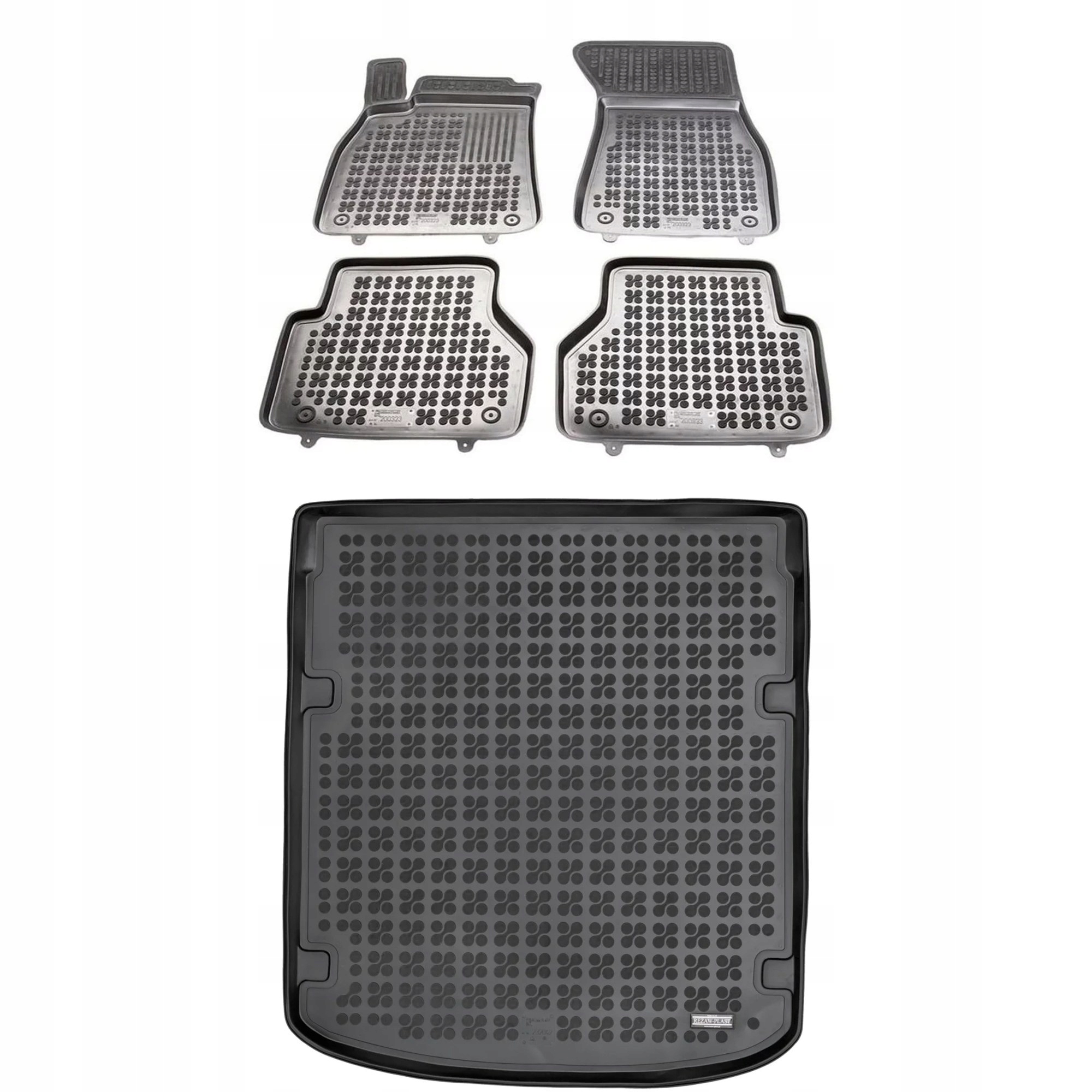 Gumová sada kobercov a rohoží Audi A6 V C8 od roku 2018 Kombi, Sedan