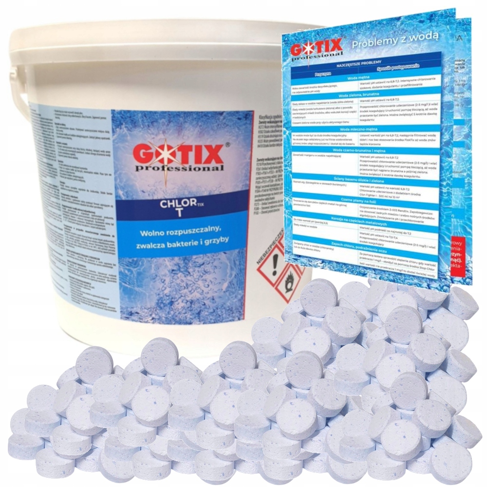 

Chlor do Basenu Chemia Basenowa Tabletki Multi 3KG