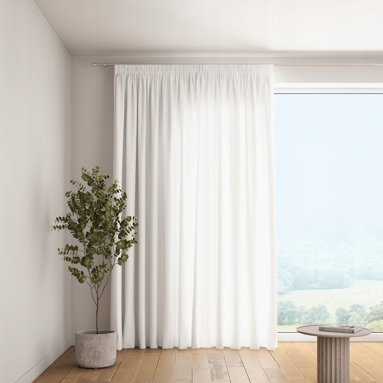 Dekoria Záclona na zvlnenej páske 1 ks 130x245 cm