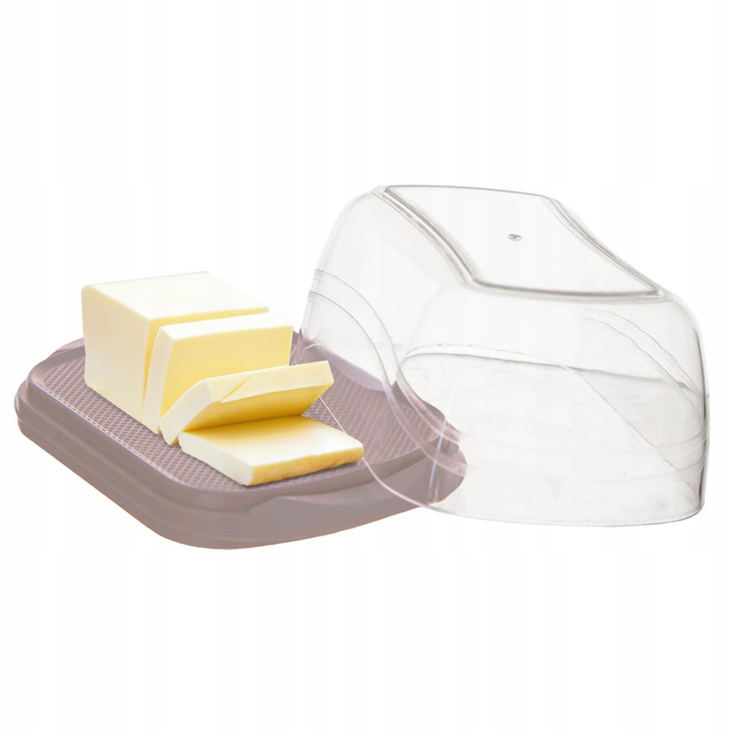 MASELNICZKA PLASTIKOWA POJEMNIK NA MASŁO NA SER Kolor wielokolorowy