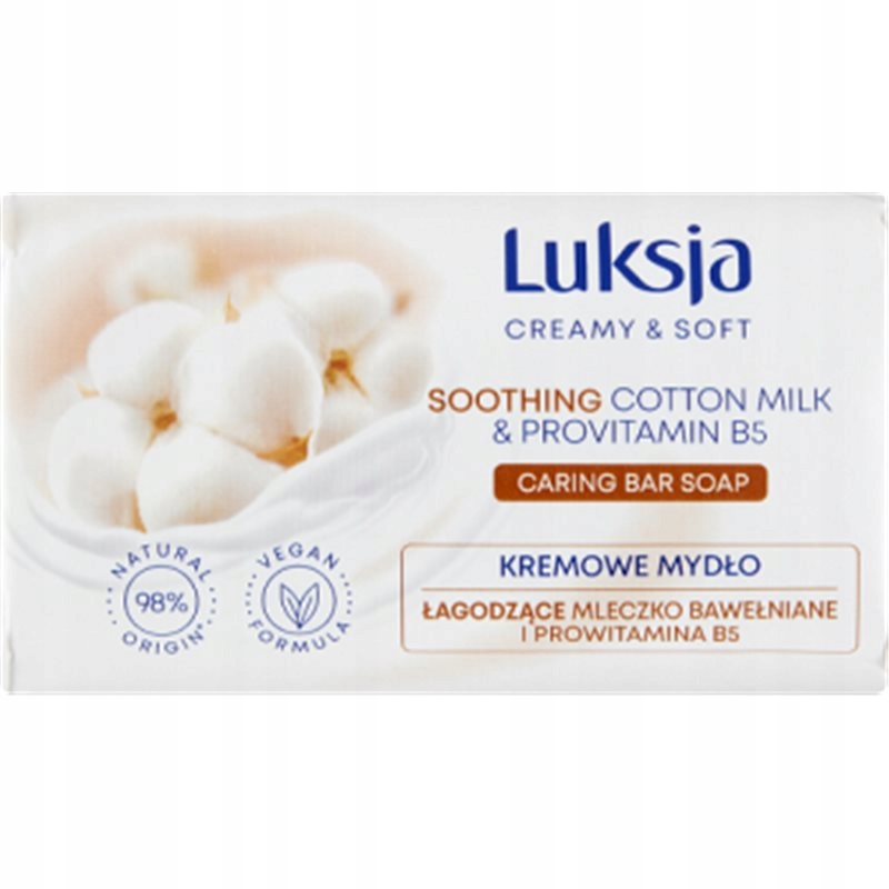 

Mydlo Luksja Soothing Cotton Milk & Provitamin