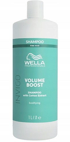 Wella Invigo Volume Boost Cotton Šampon pro dodání objemu 1000 ml