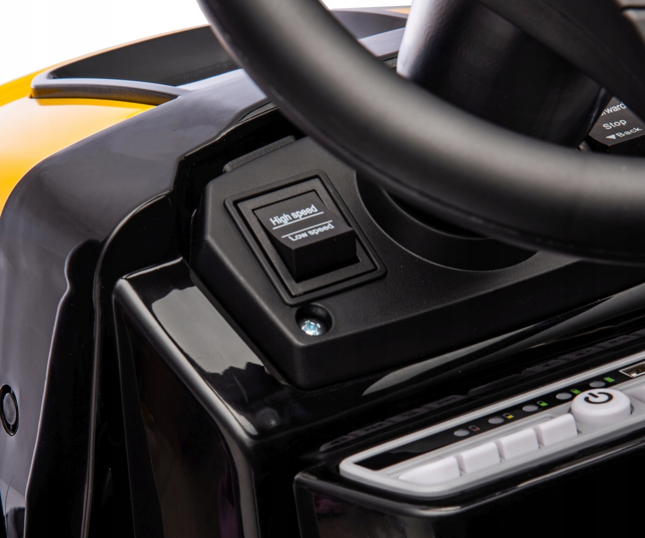 Traktor z przyczepką na akumulator Bluetooth dla dzieci Farmer Milly Mally Długość pojazdu 153 cm