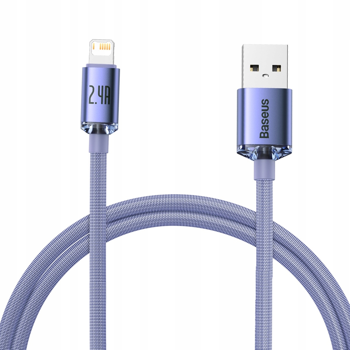 

Kabel Usb Do Lightning Baseus Crystal Shine 2.4A