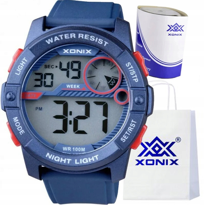Chlapecké sportovní hodinky Xonix Vodotěsné WR100M s Podsvícením