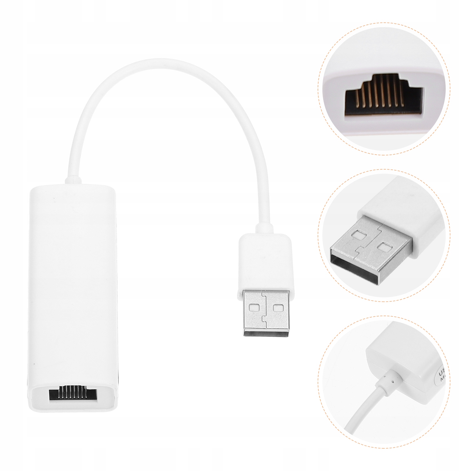 ADAPTER INTERNETOWY USB DO LAPTOPA KARTA SIECI PRZEWODOWEJ USB EAN (GTIN) 4894931394361