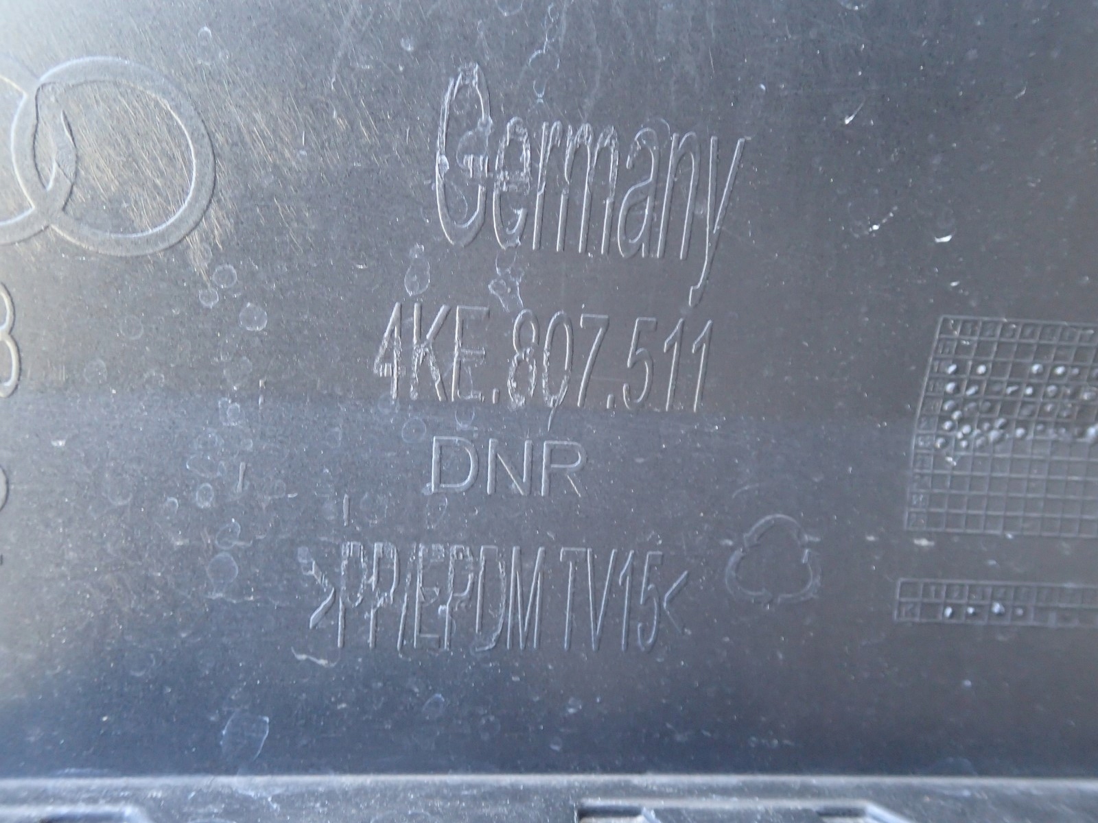 bumper rear part rear AUDI E TRON 4KE 2019- 4KE807511