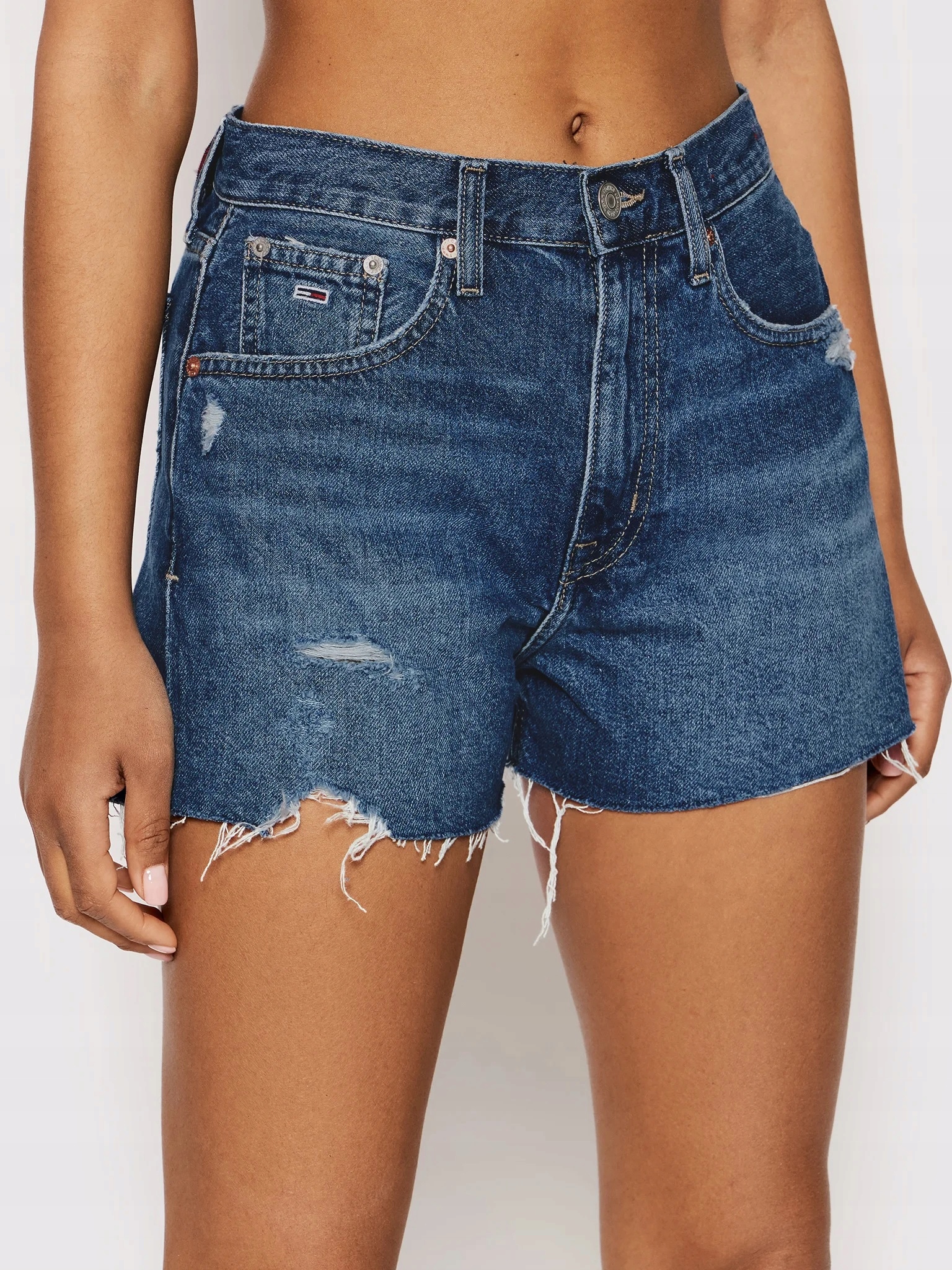 Tommy Hilfiger Jeans kraťasy krátké džínové šortky vel