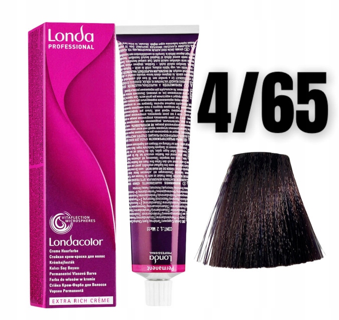 

Londa Farba Londacolor Permanent 4/65 60ml