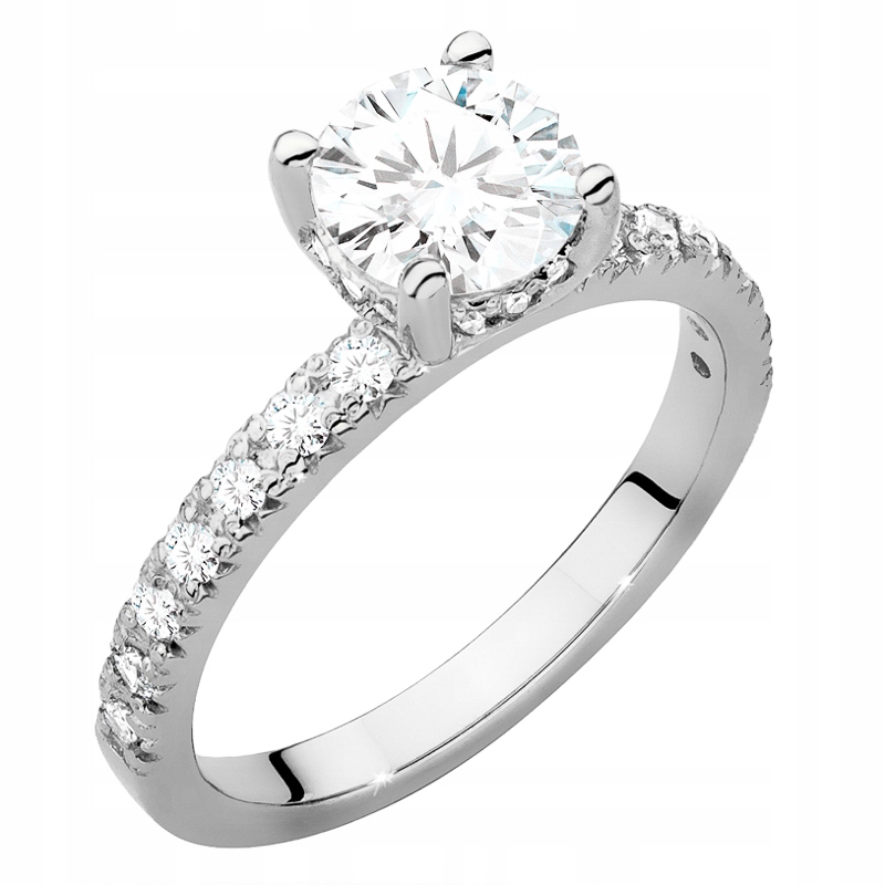 Zlatý Prstýnek ryzosti 585 s Brilianty 1,26 ct 14k