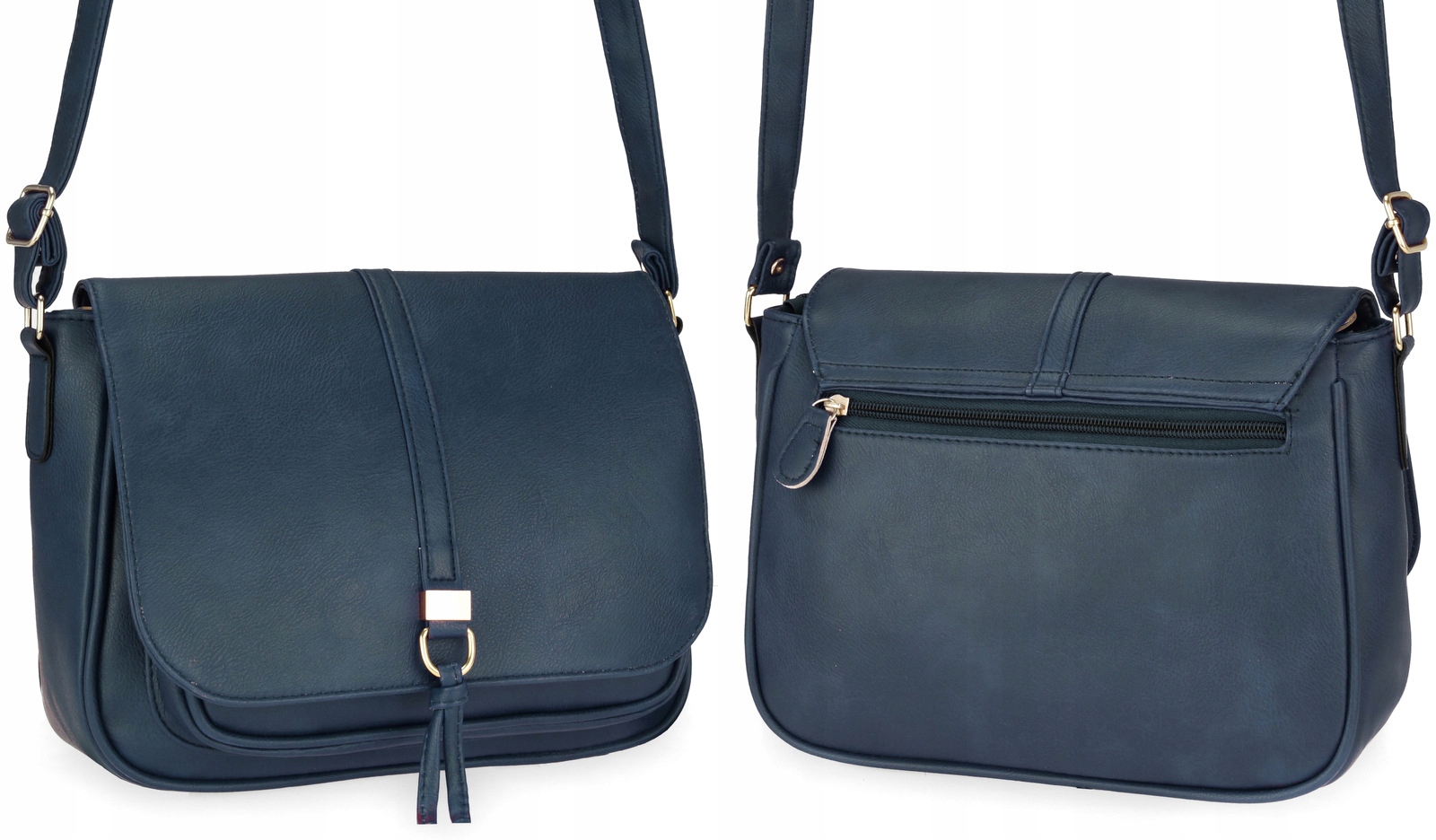 Torebka Damska NA RAMIĘ PIĘKNA LISTONOSZKA Z KLAPKĄ TOREBKI DAMSKIE A5 305 Marka inna