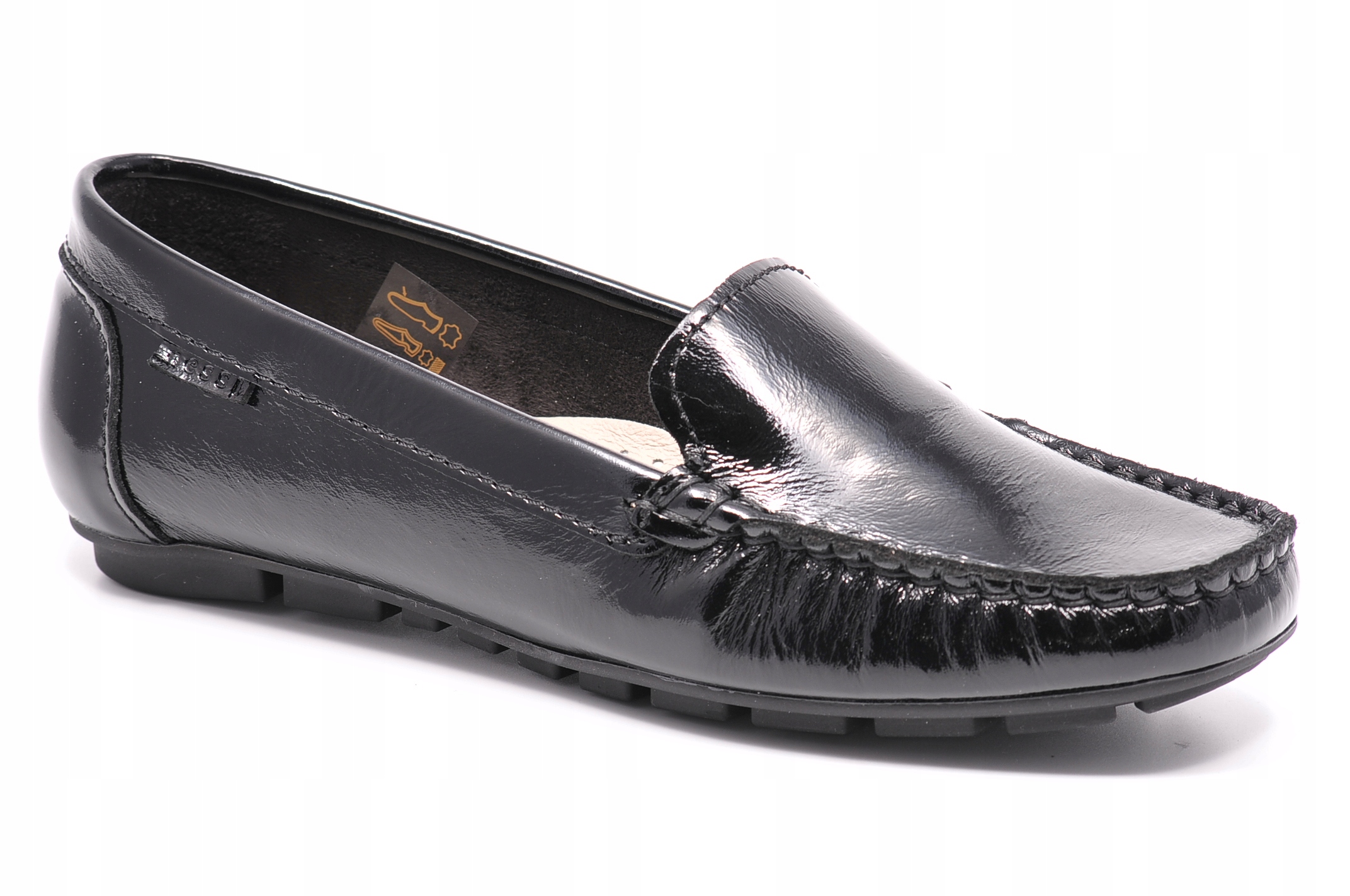 Mokasíny Nessi 17130 Černá 711 Velikost 37