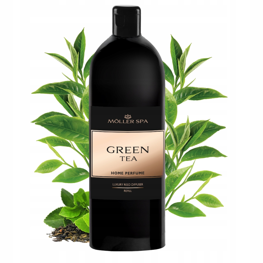 Doplňovač Vůně Zelený Čaj Tyčinky Do Domácnosti Zásoba Do Difuzéru 750 ML