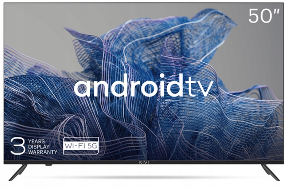 TV LED 50" KIVI 50U740NB 4K UHD Smart Android TV WiFi Bluetooth