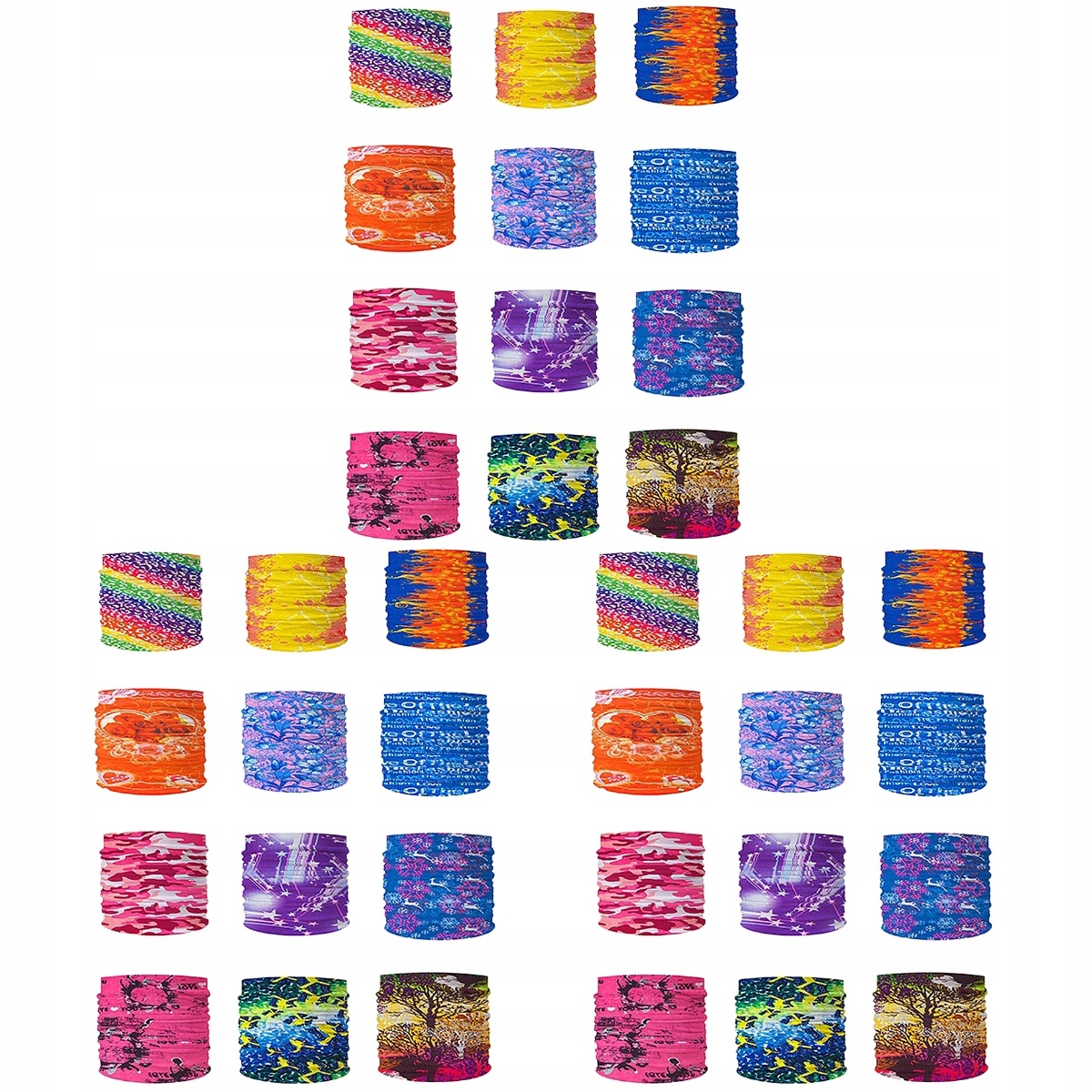 36 шт. Шарф бандана грелка для шеи