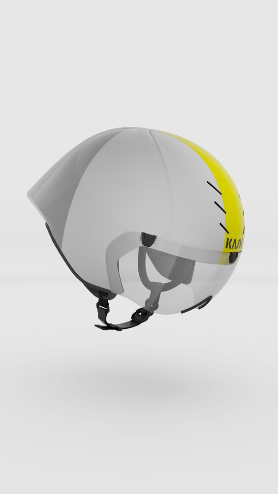 Kask Mistral White/Silver [Velikost L]