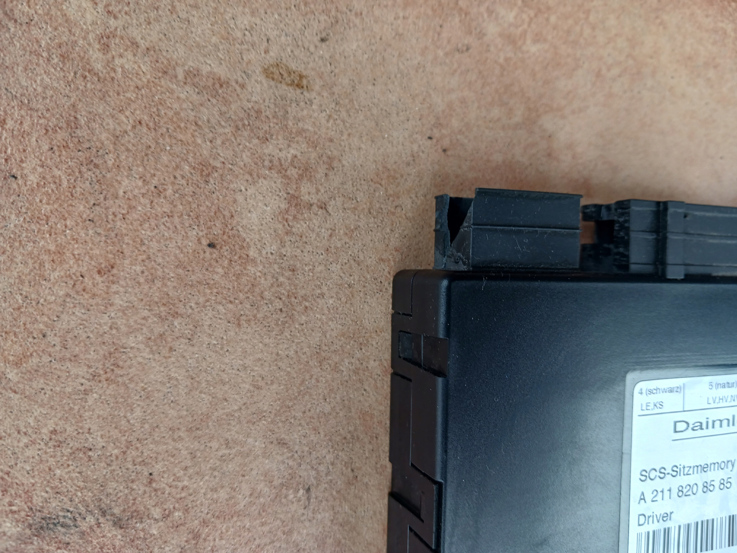 modul SITZ MERCEDES A2118208585