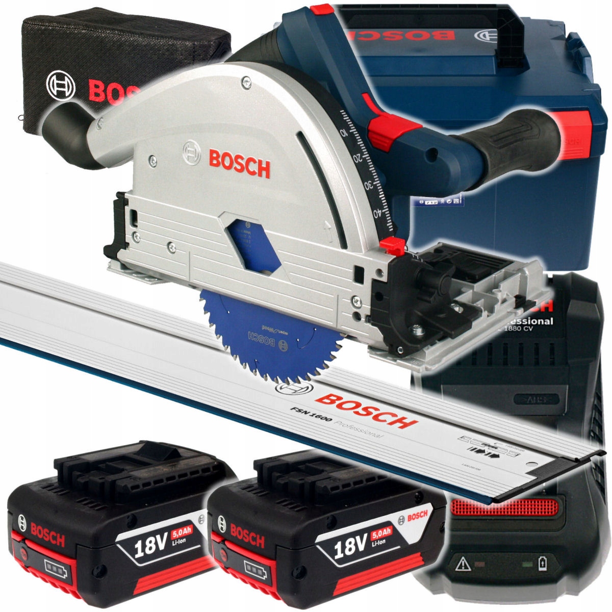 

Zagłębiarka Gkt 18V-52 Gc Bosch 2x5,0Ah Biturbo