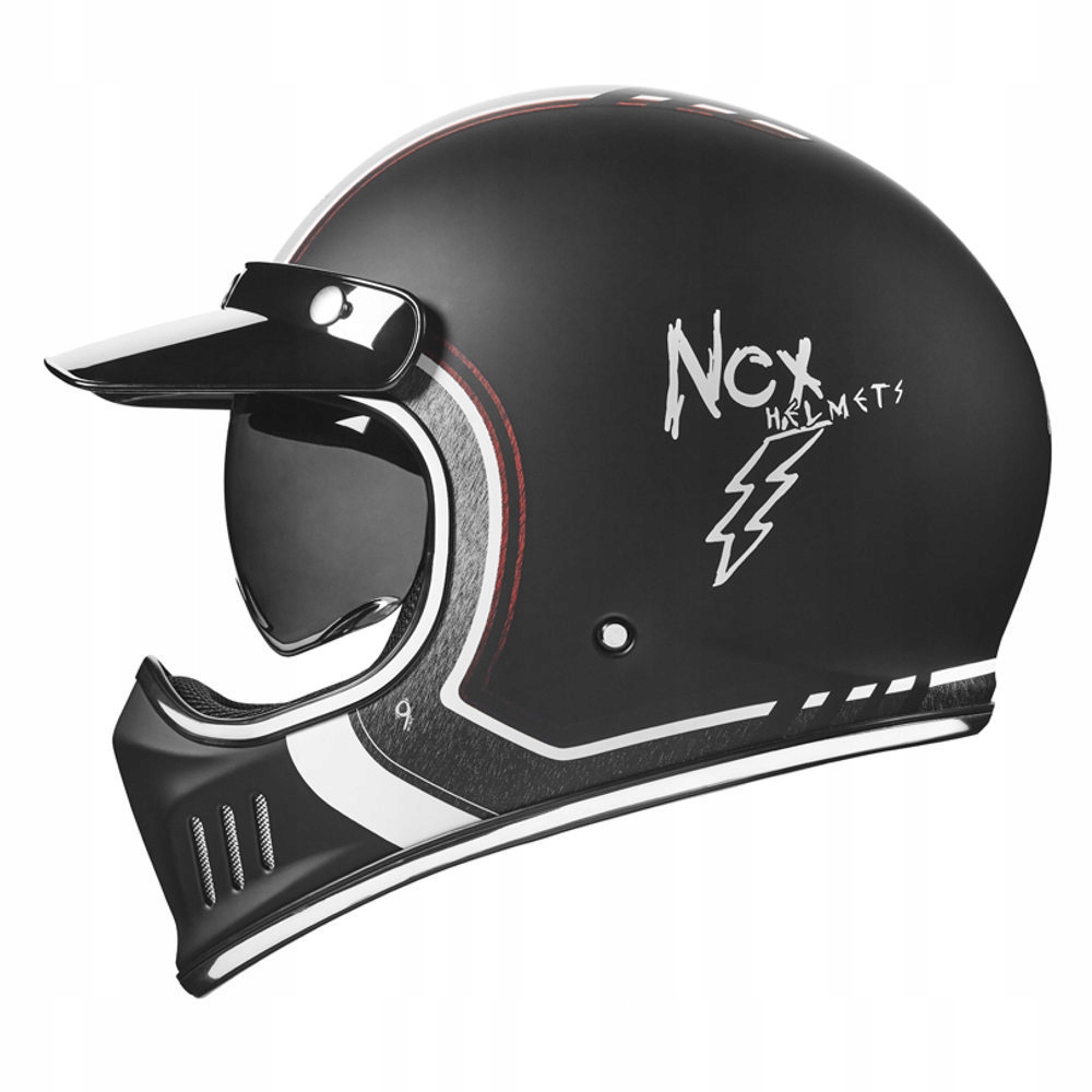 NOX PREMIUM 70's KASK MOTOCYKLOWY BLENDA SŁONECZNA Producent Nox