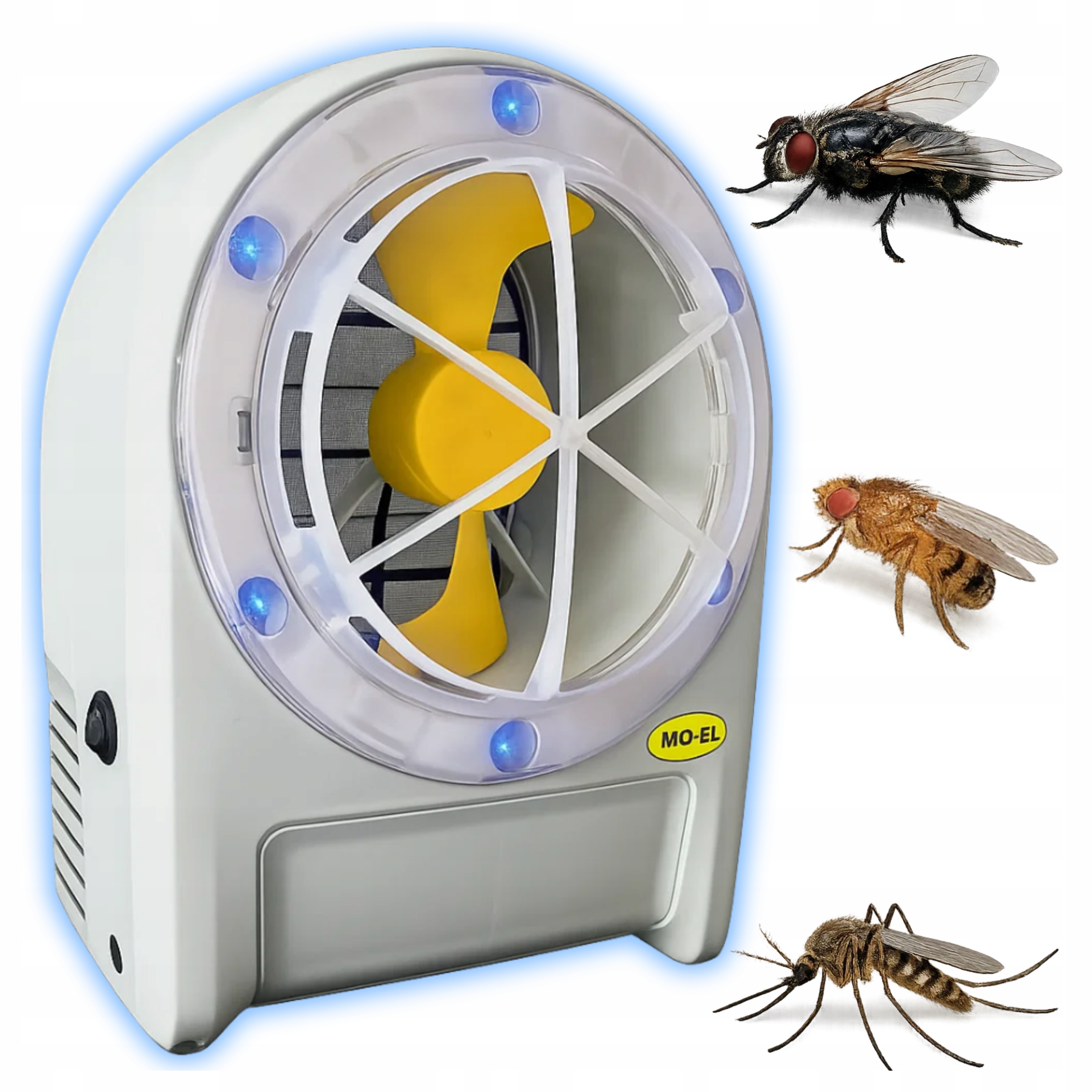 Uv Insekticídna Lampa Na Komáre Muchy Mušky Účinná Led Pasca Haccp 9W