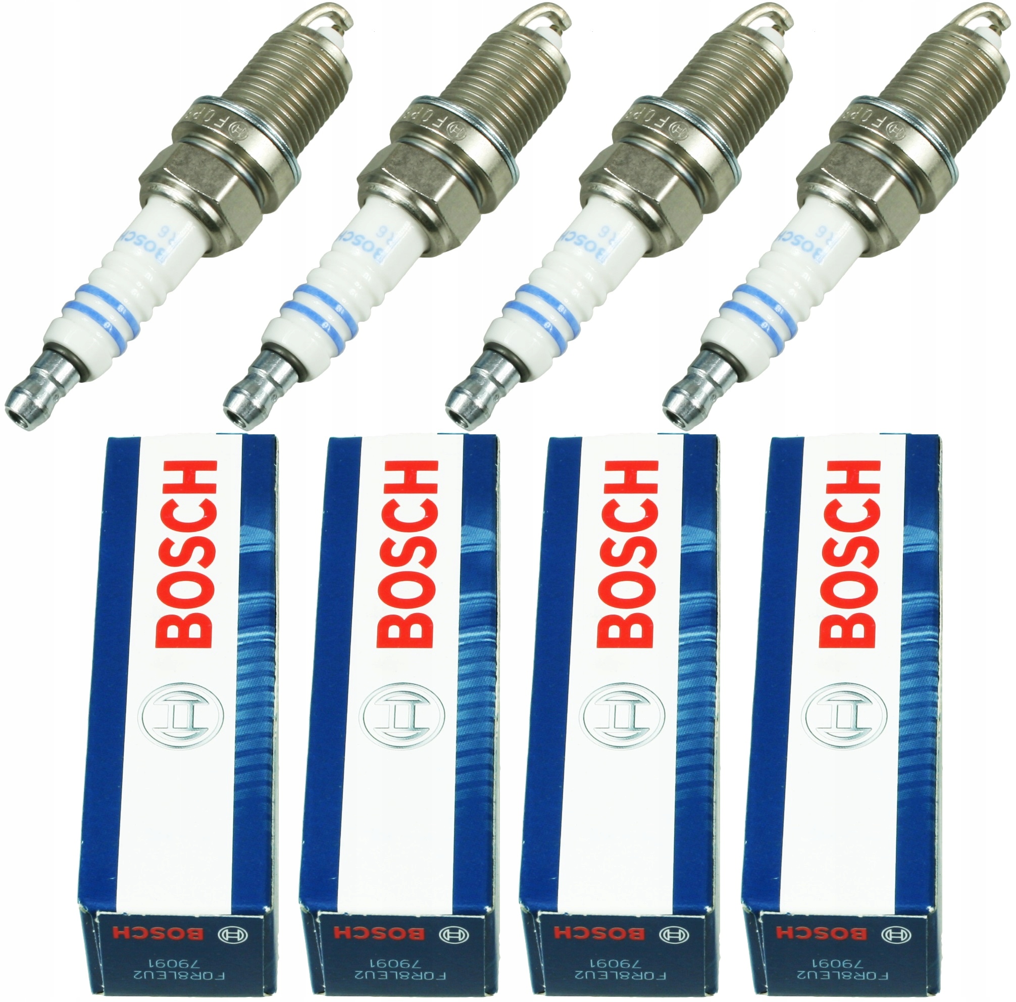 

4X Świece Zapłonowe Bosch 0242229699 FQR8LEU2