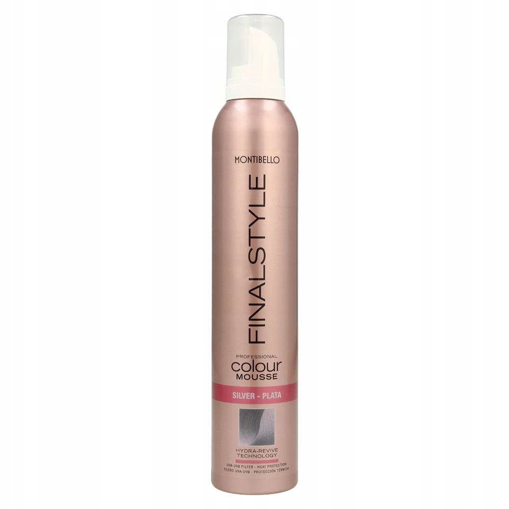 

Pianka Montibello Finalstyle Colour srebrny 320 ml