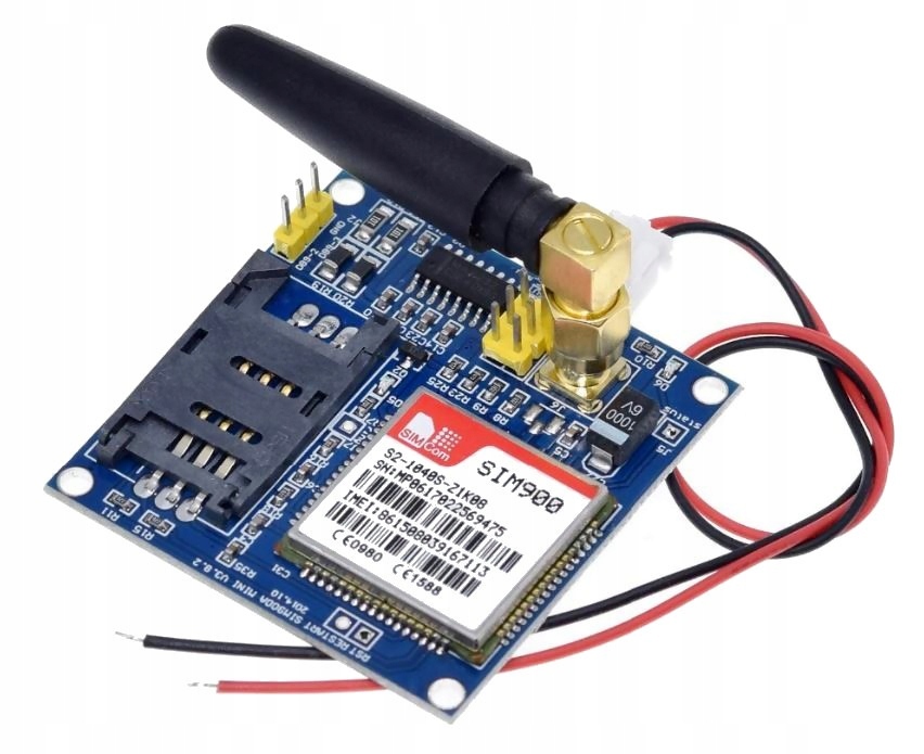 Konwerter ELEKING Moduł GSM GPRS SIM900 z anteną wersja EU - Sklep ...