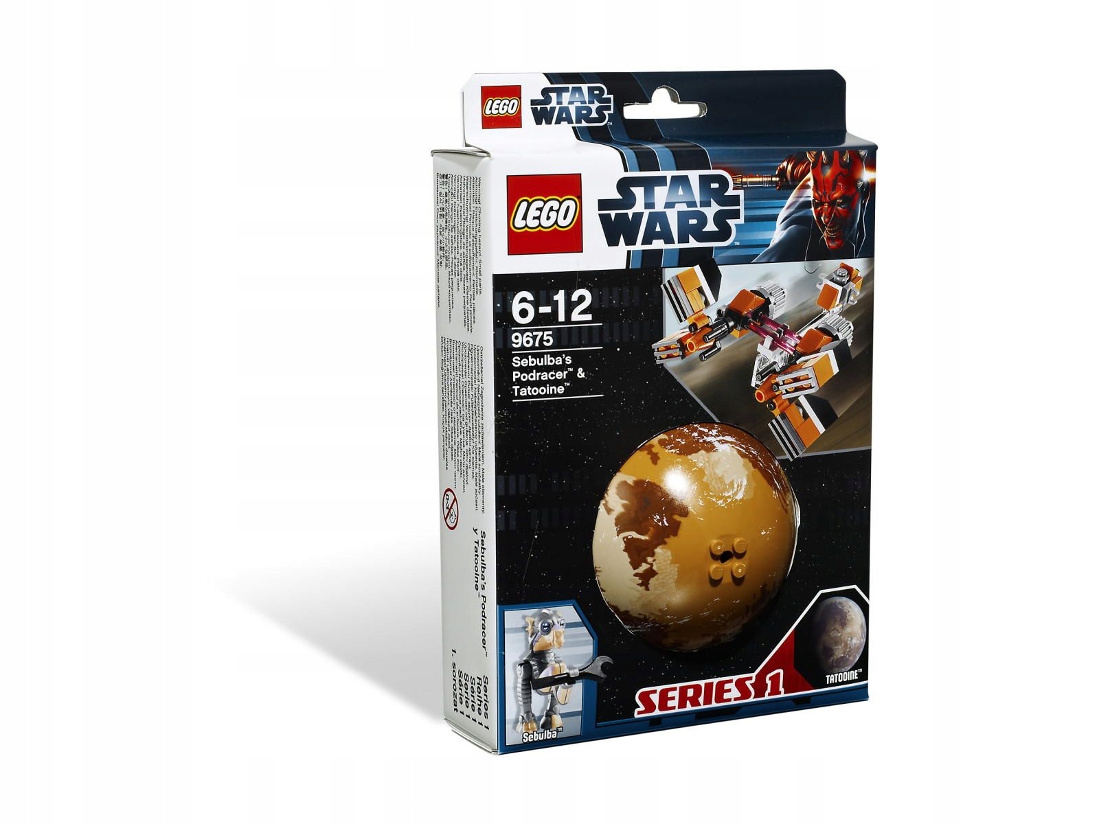 Lego Star Wars 9675 Sebulbas Podracer & Tatooine