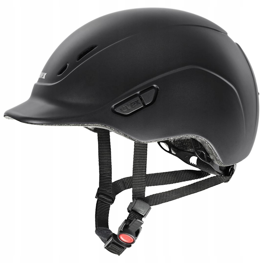 Kask jeździecki Uvex Kidoxx 49-54 cm Black Matt