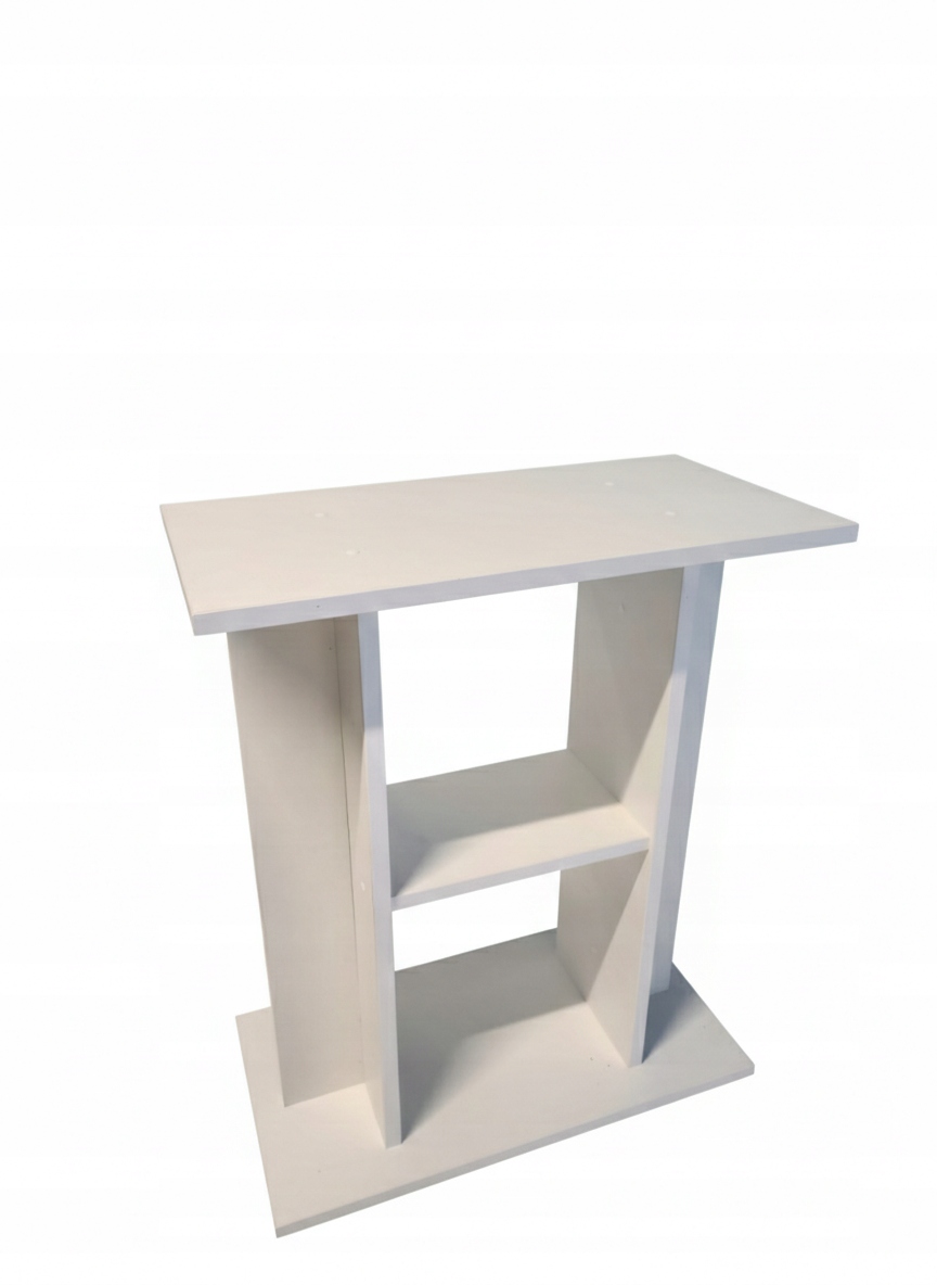 Skříňka pod rtv akvárium terárium Drewstyl 61x31x73 cm, barva bílá, pevná