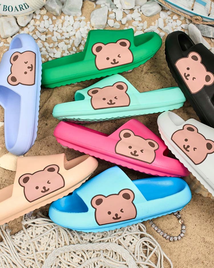 CZARNE GUMOWE KLAPKI DAMSKIE MALL 38/39 Marka Royalfashion