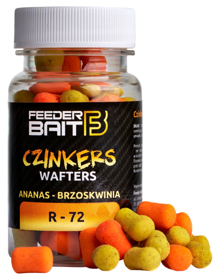 Feeder Bait Czinkers Wafters 6/9mm R-72 Ananas Brzoskwinia